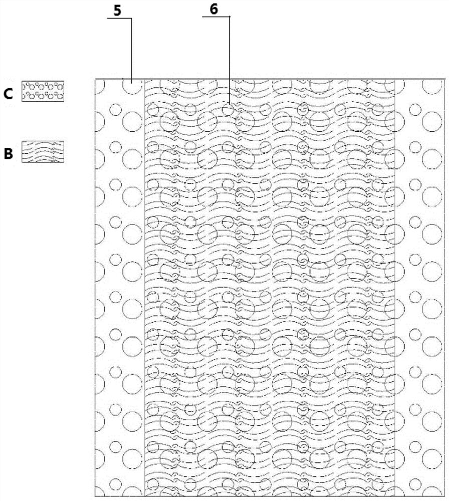 A kind of pulping method of cigarette wick material and slurry, cigarette wick material and preparation method thereof