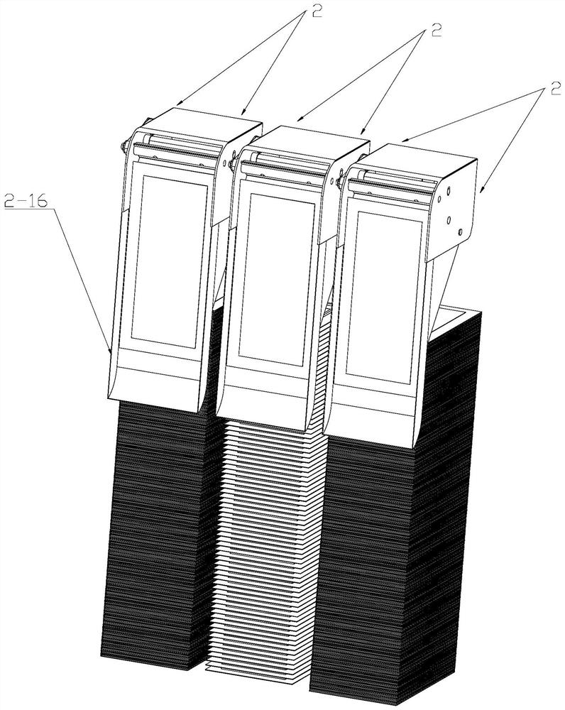 Automatic vending machine for light and thin commodities