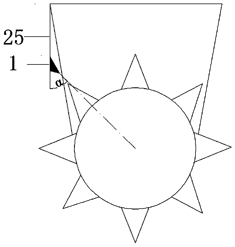 Wheel-sticking prevention mortar injecting system and method