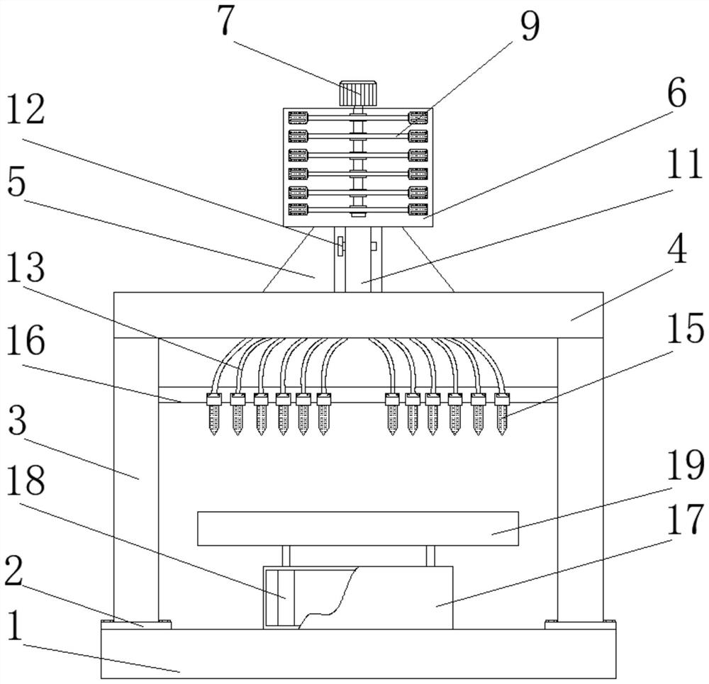 Full-automatic glue dispensing machine