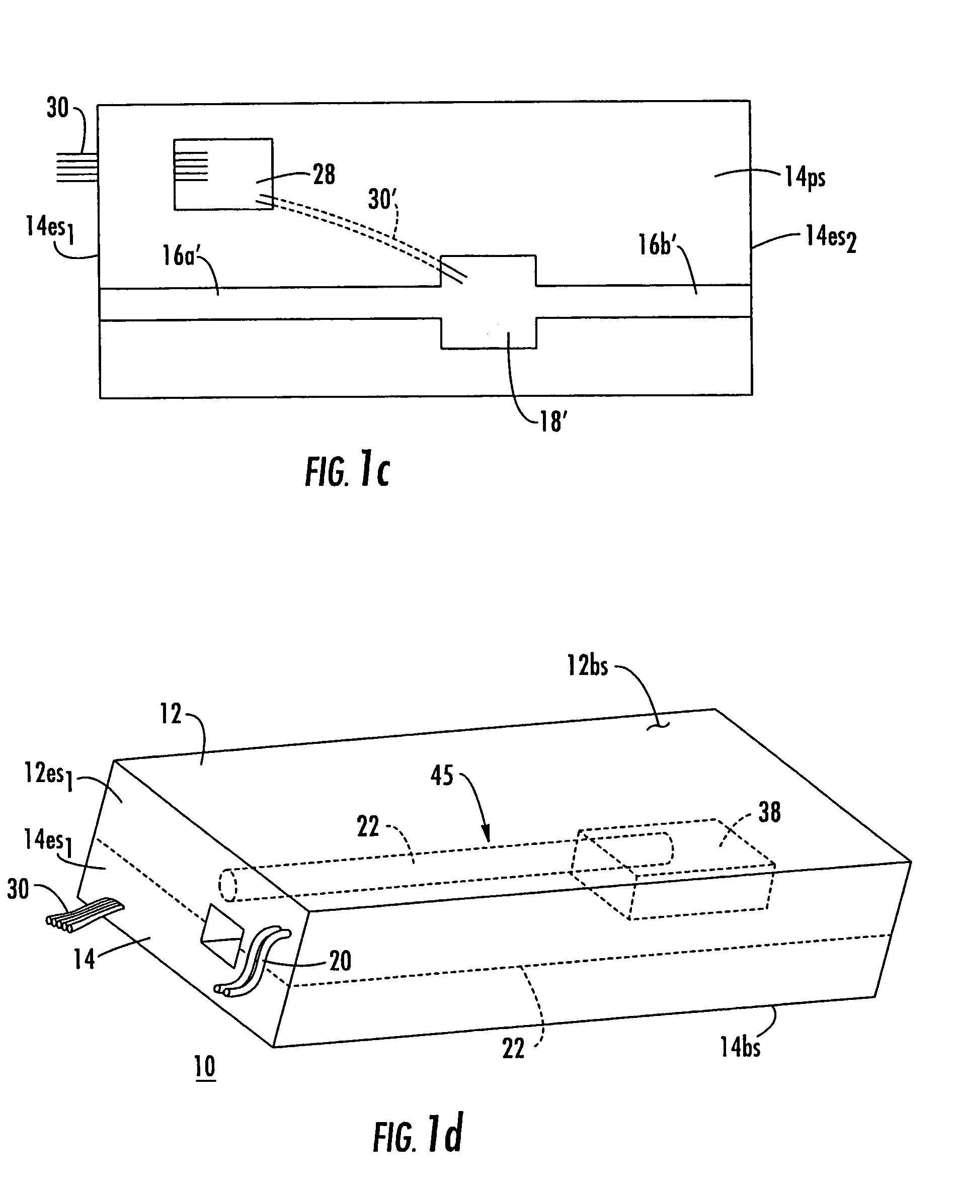 Method for making an integrated active antenna element