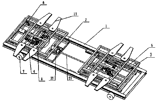 Vehicle parking method based on AGV