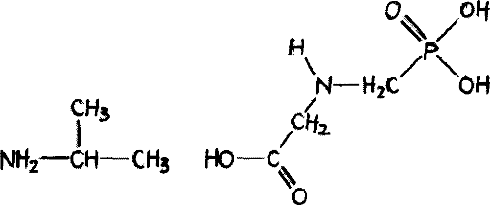 Method for preparing solid of glyphosate isopropyl amine salt