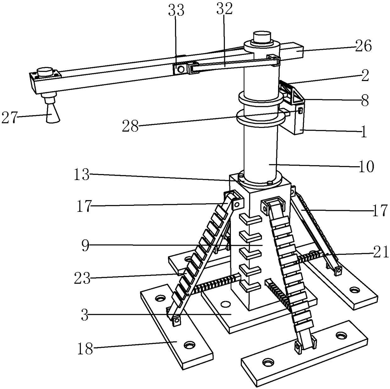 Water level monitoring device for reservoir