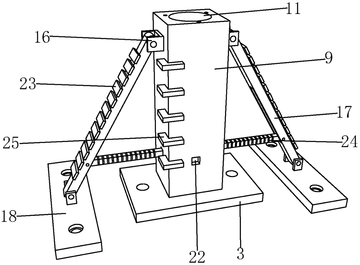 Water level monitoring device for reservoir