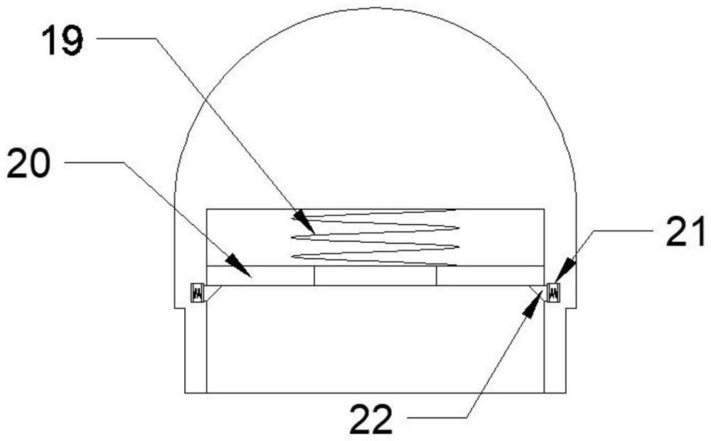 Horizontal well temperature and pressure online detection device