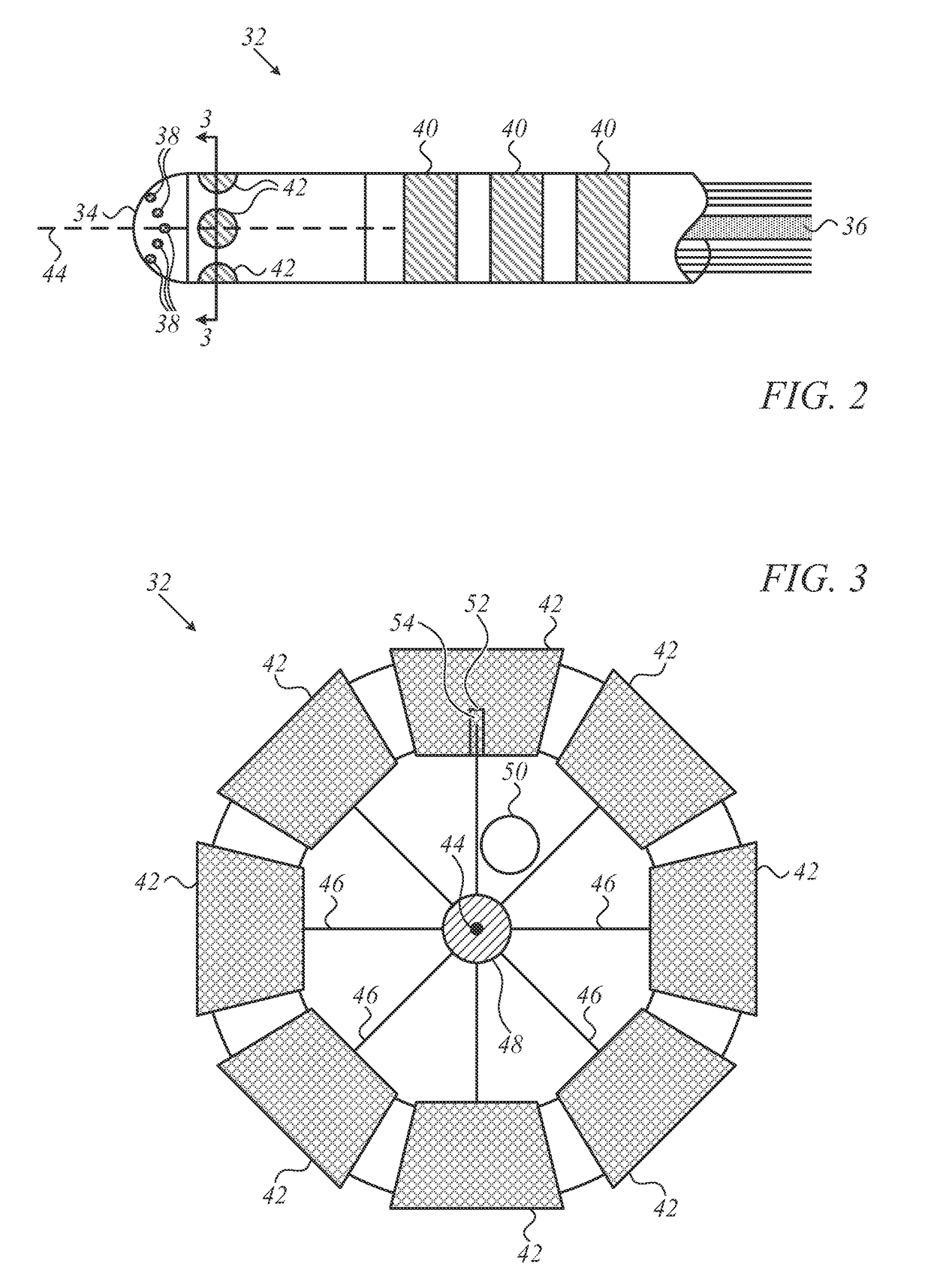 Temperature measurement in catheter