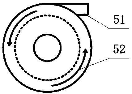 Bypass flue gas spray drying desulphurization waste water processing apparatus and method thereof