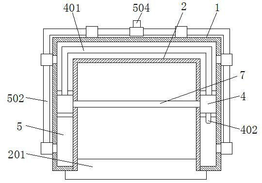 Vehicle-mounted box for refrigerated transportation of vegetables