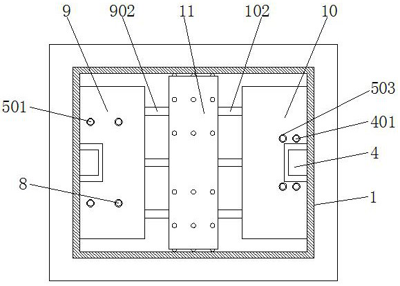 Vehicle-mounted box for refrigerated transportation of vegetables