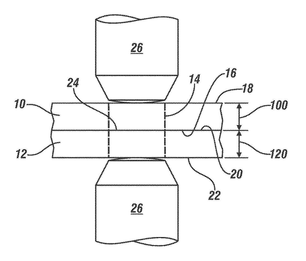 Resistance spot welding of steel to pre-coated aluminum