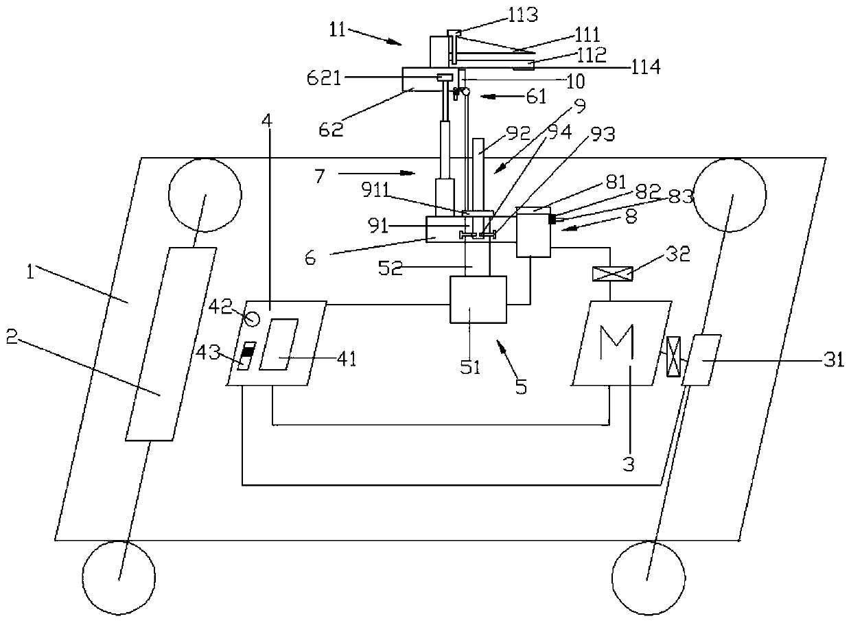 Automatic drilling tool and working method thereof