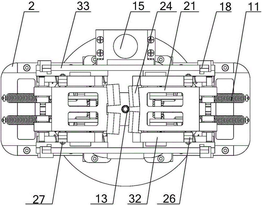 Non-cooperative target satellite acquisition device and acquisition method