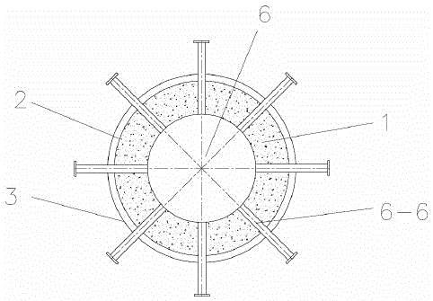 Domestic refuse plasma gasification reaction furnace