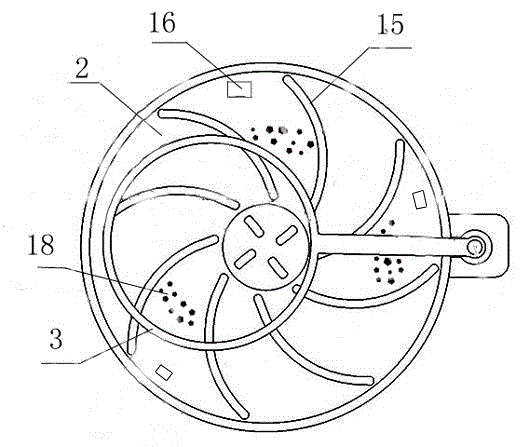 Domestic tea rolling machine device driven through pedaling power