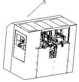 Labeling and bagging machine for socks