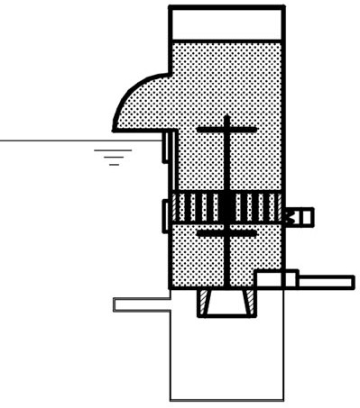 A floating seedbed pulsating oxygenation device