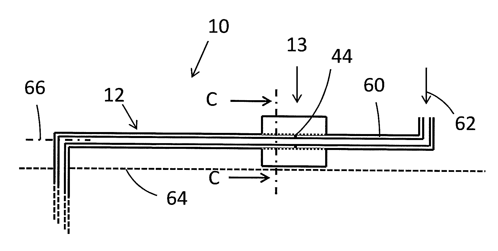 Gas turbine fuel pipe comprising a damper