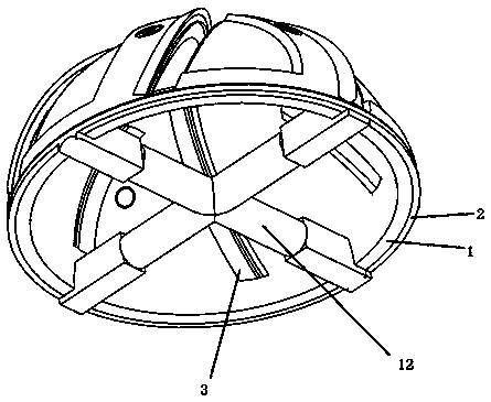 Detachable acetabulum file