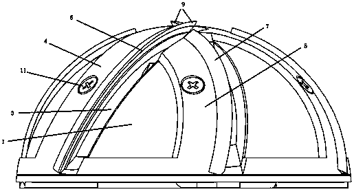 Detachable acetabulum file