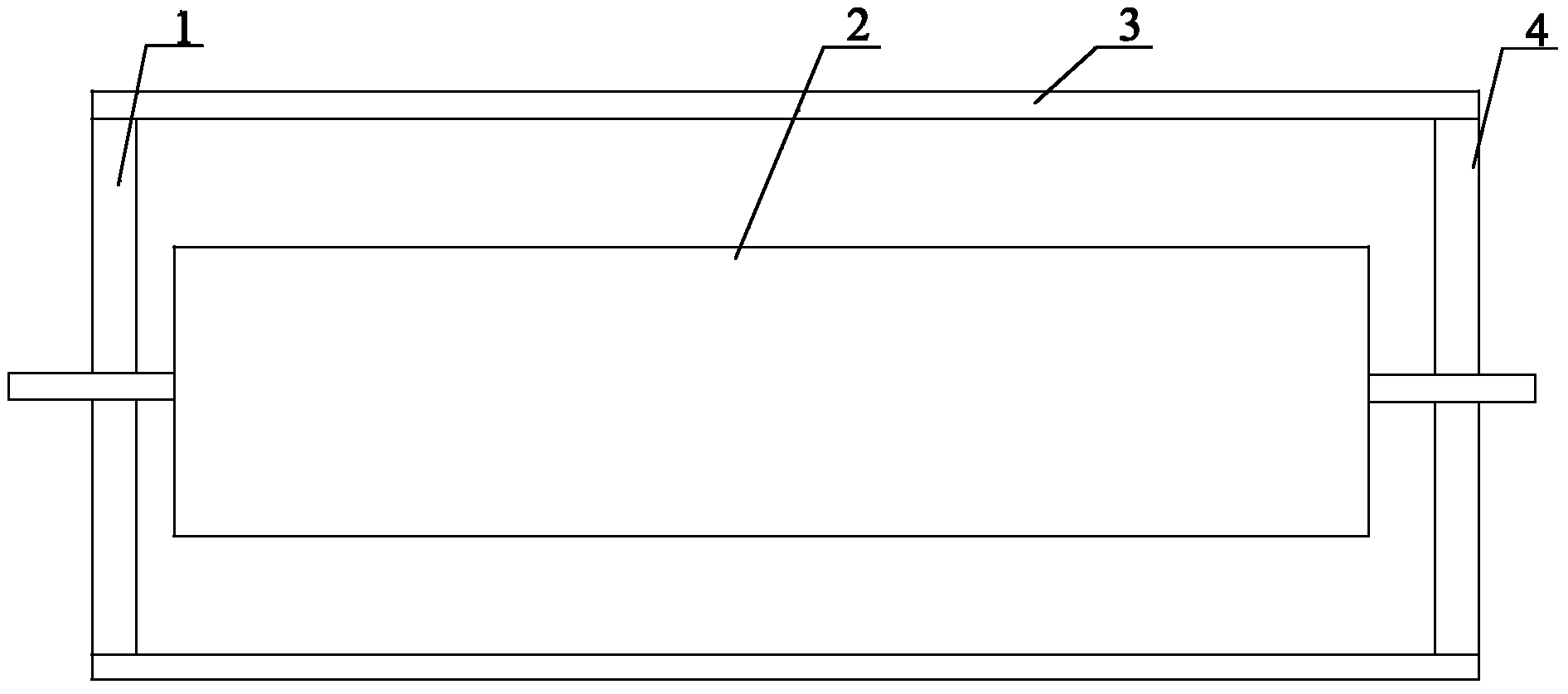 Fixing device for optical fiber hydrophone