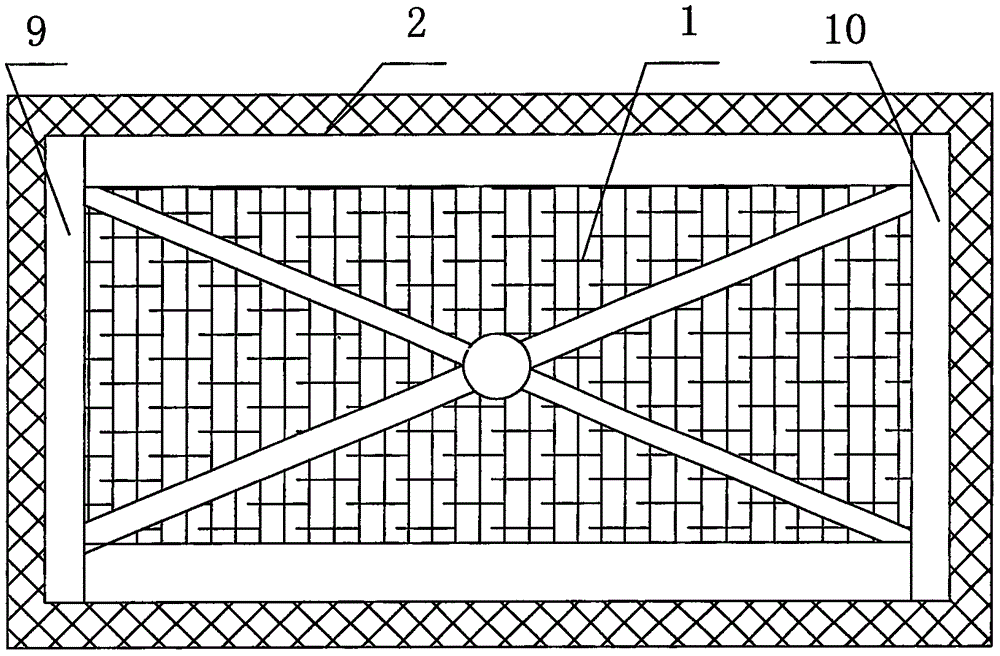 Building blocks produced by using pig blood environmentally friendly glue and straws as well as production method thereof