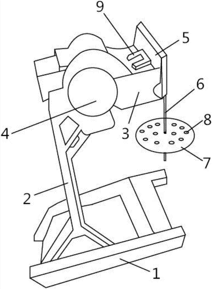 A material stirring device