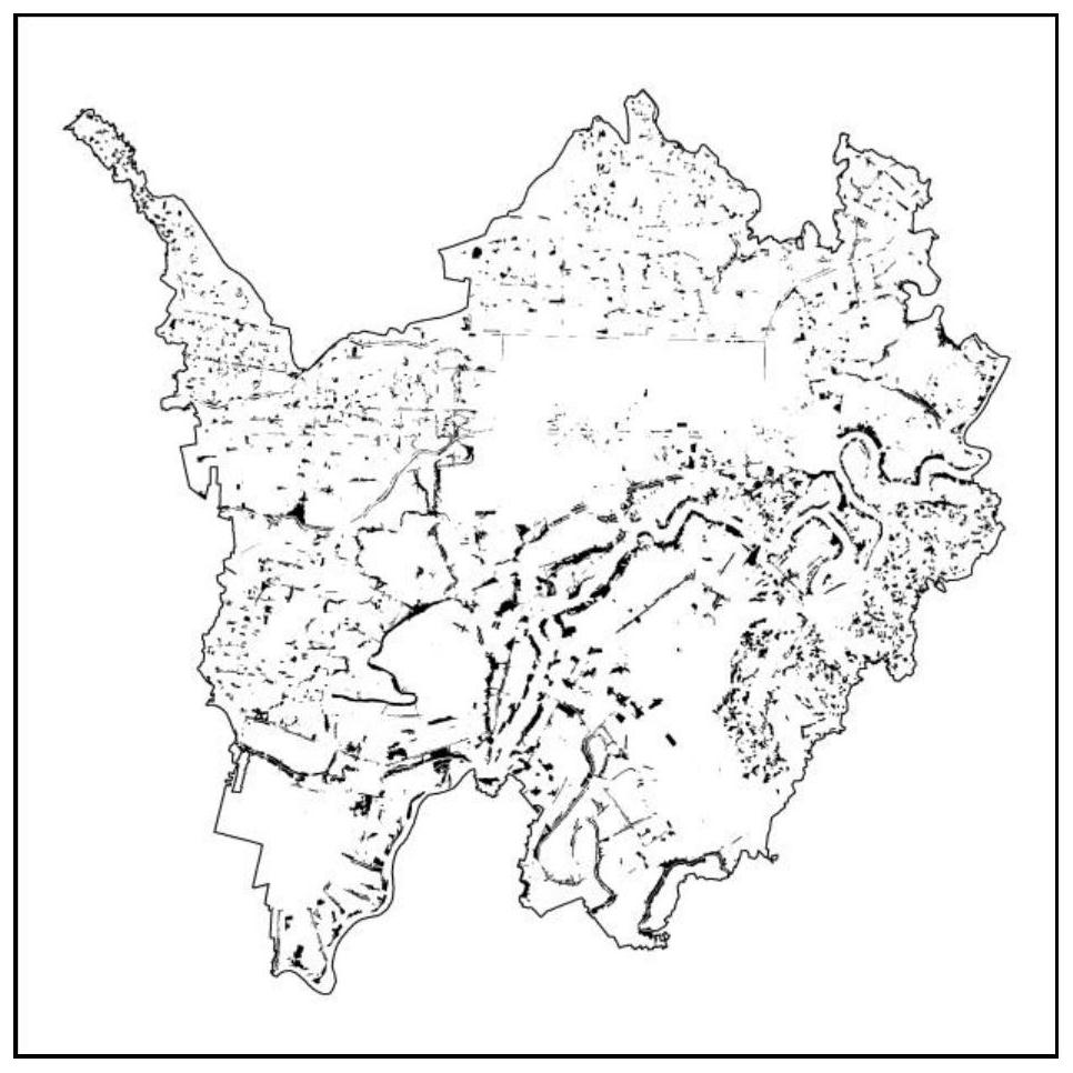 Rural settlement classification method and system