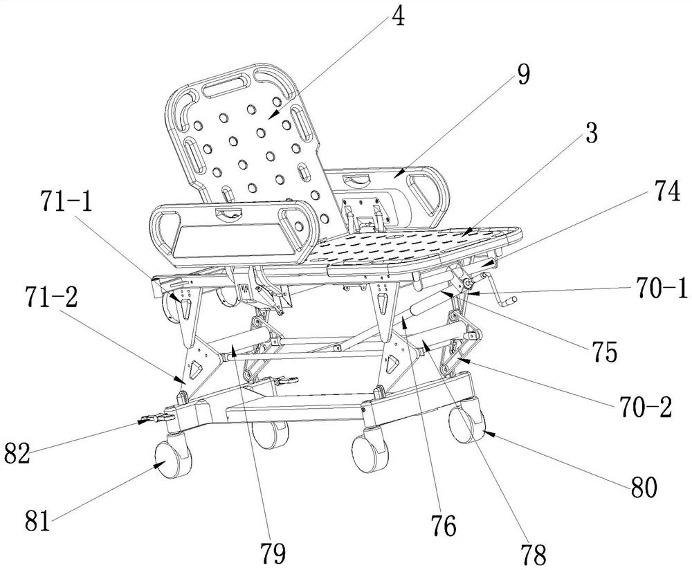 Novel multifunctional transfer bed