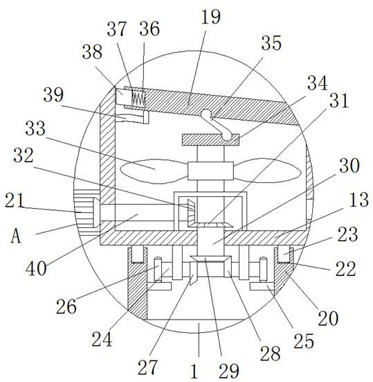 Blasting dust purification treatment equipment