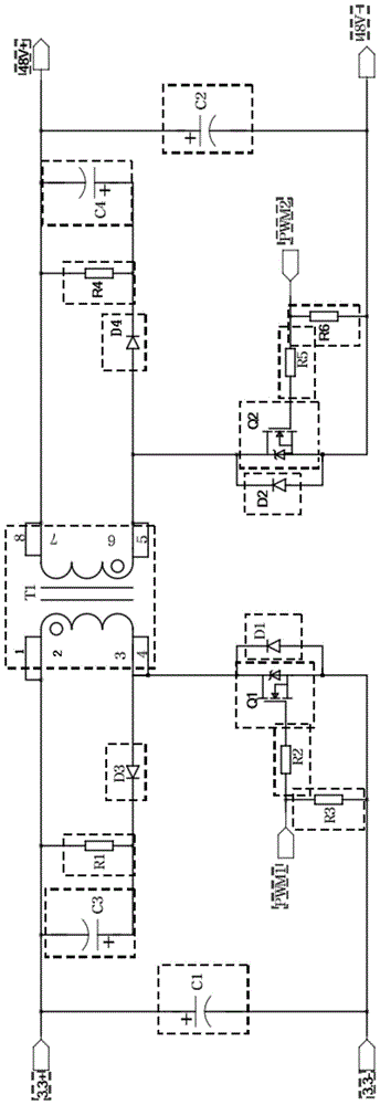 A battery pack equalization circuit and its equalization method