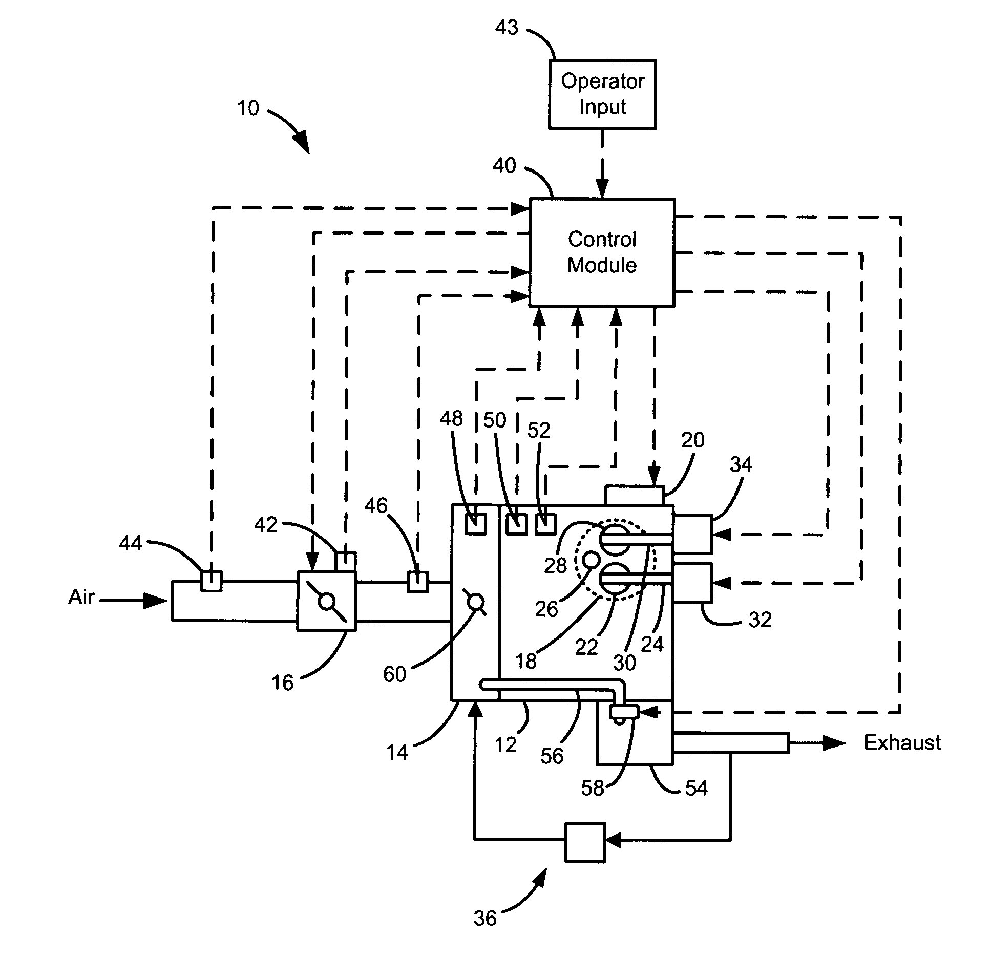 Coordinated engine torque control