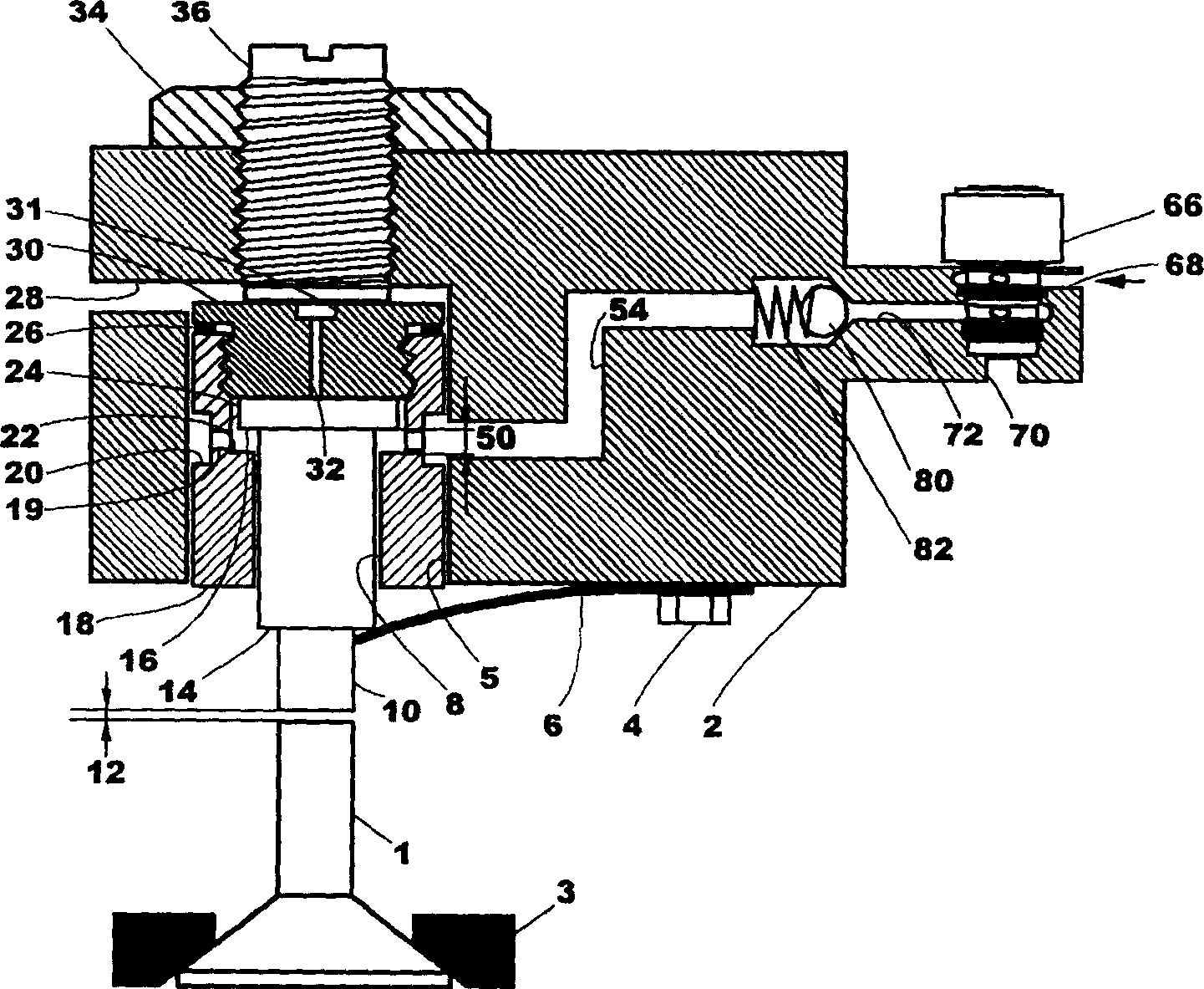 Valve throttling engine speed reducer