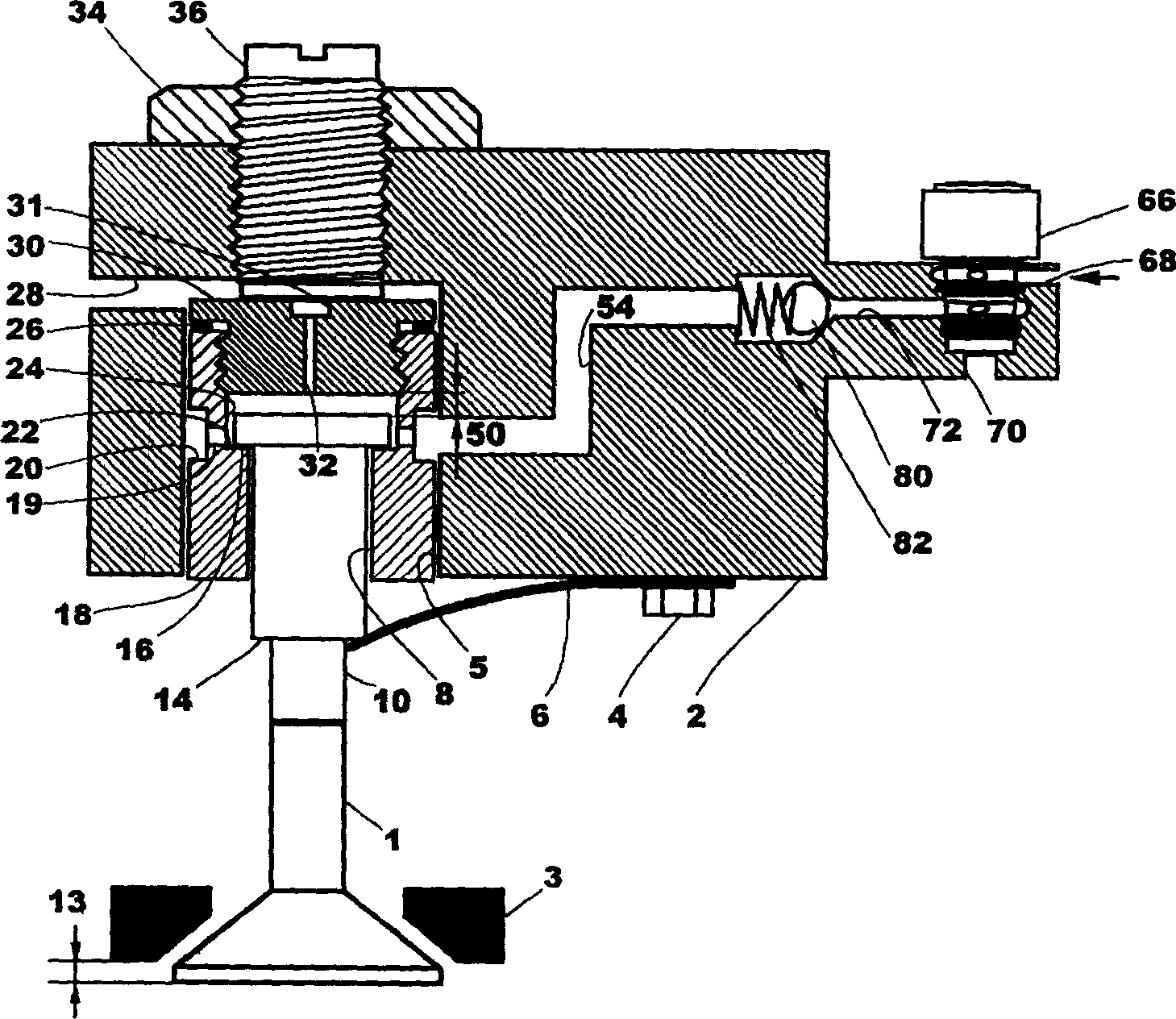 Valve throttling engine speed reducer