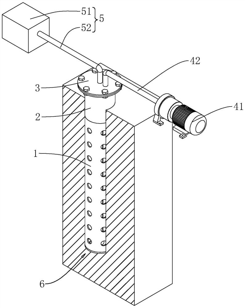 Deep foundation pit super pressure suction combined vacuum dewatering system and construction method thereof