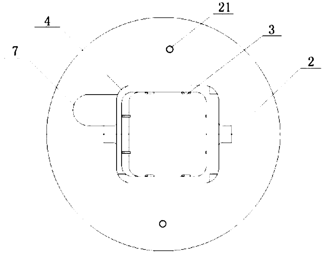 A processing method for combined crystallizer water jacket