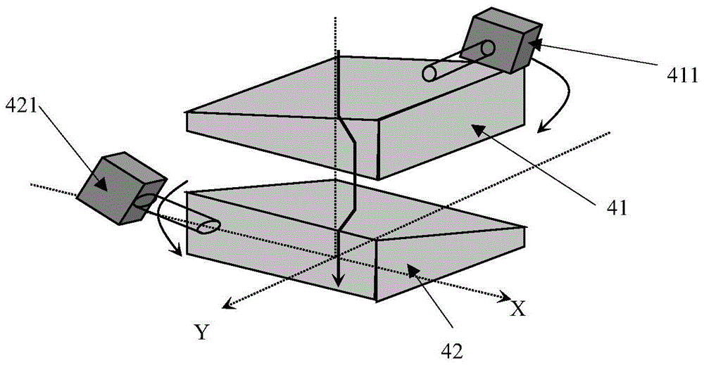 Machining device and method capable of realizing zero taper and reverse taper drilling