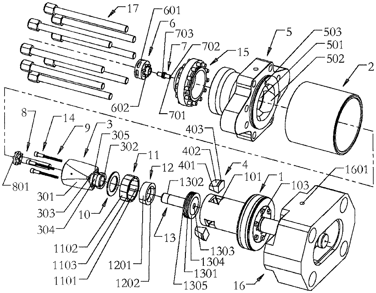 Hydraulic locking device for ram bop