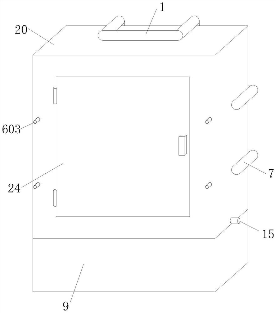 Raw material cleaning device for pectin processing