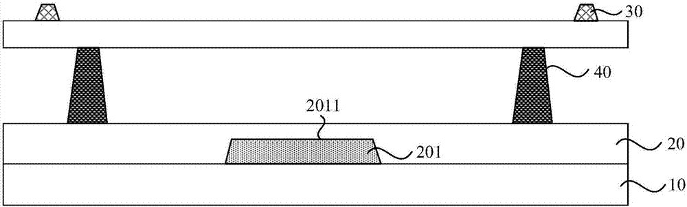 Touch control display panel and display device