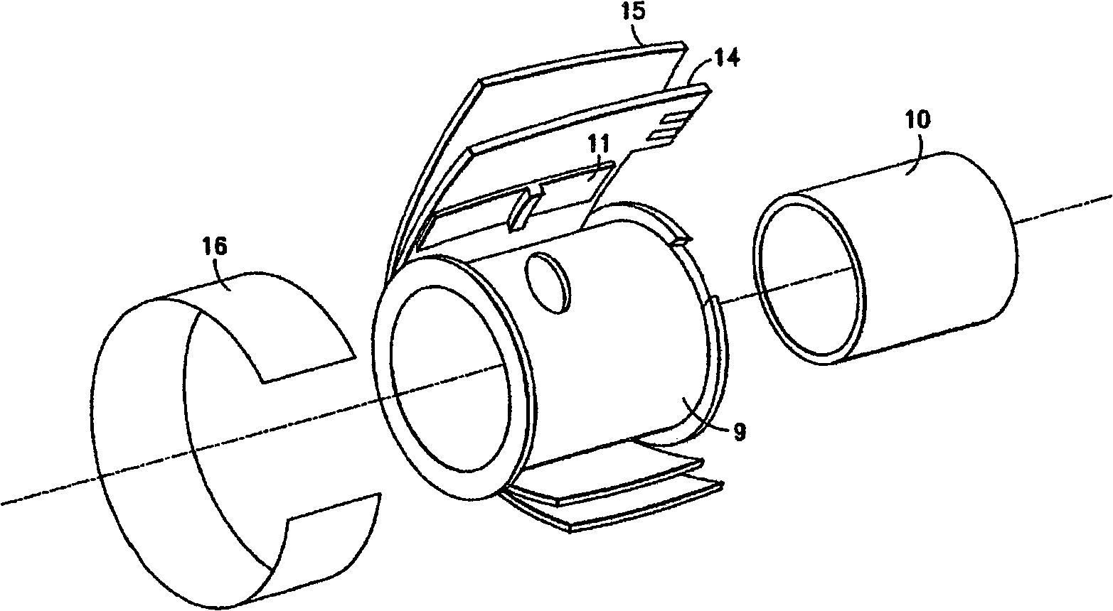 Piezoelectric optical lens