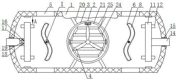 A kind of vr equipment and its front cover device