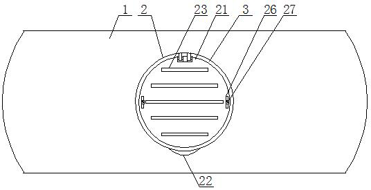 A kind of vr equipment and its front cover device