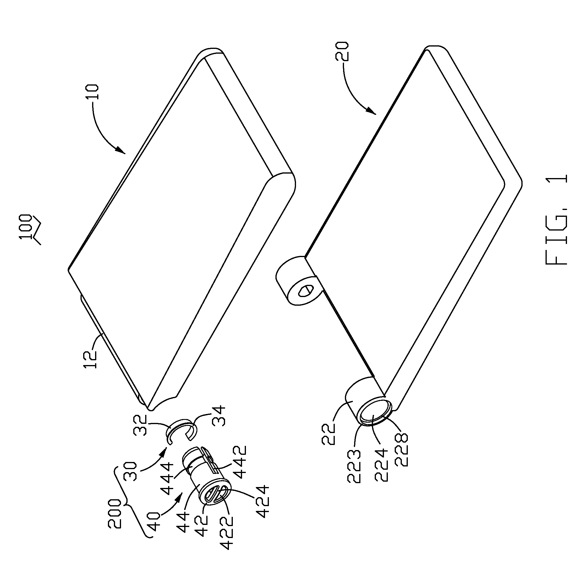 Strap holding structure