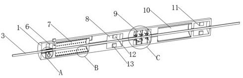 Defect monitoring device for flat enameled wire production and processing