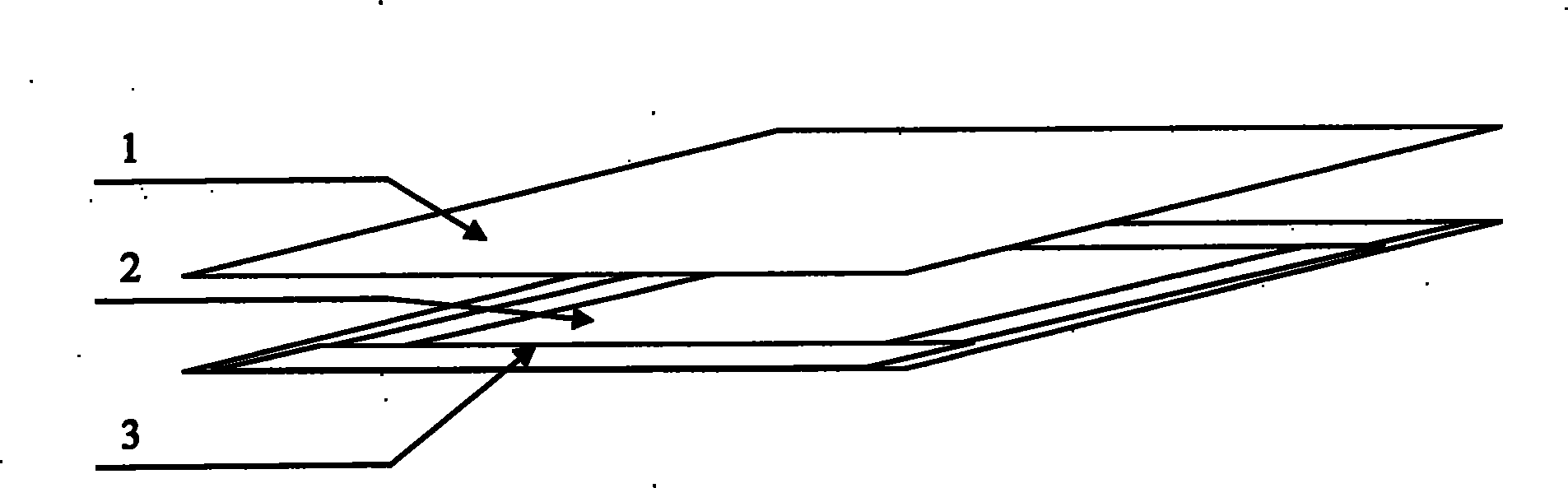 Sealing strip for sealing base plate of flat panel display screen and method for preparing same