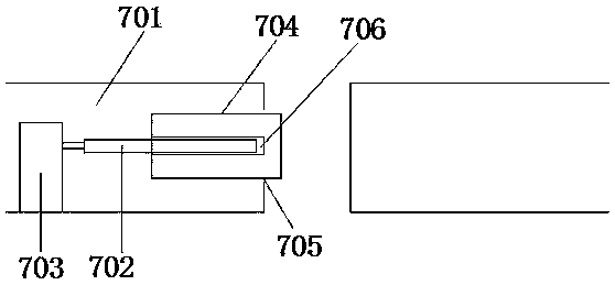 Cleaning sweeper truck waste gas utilization device