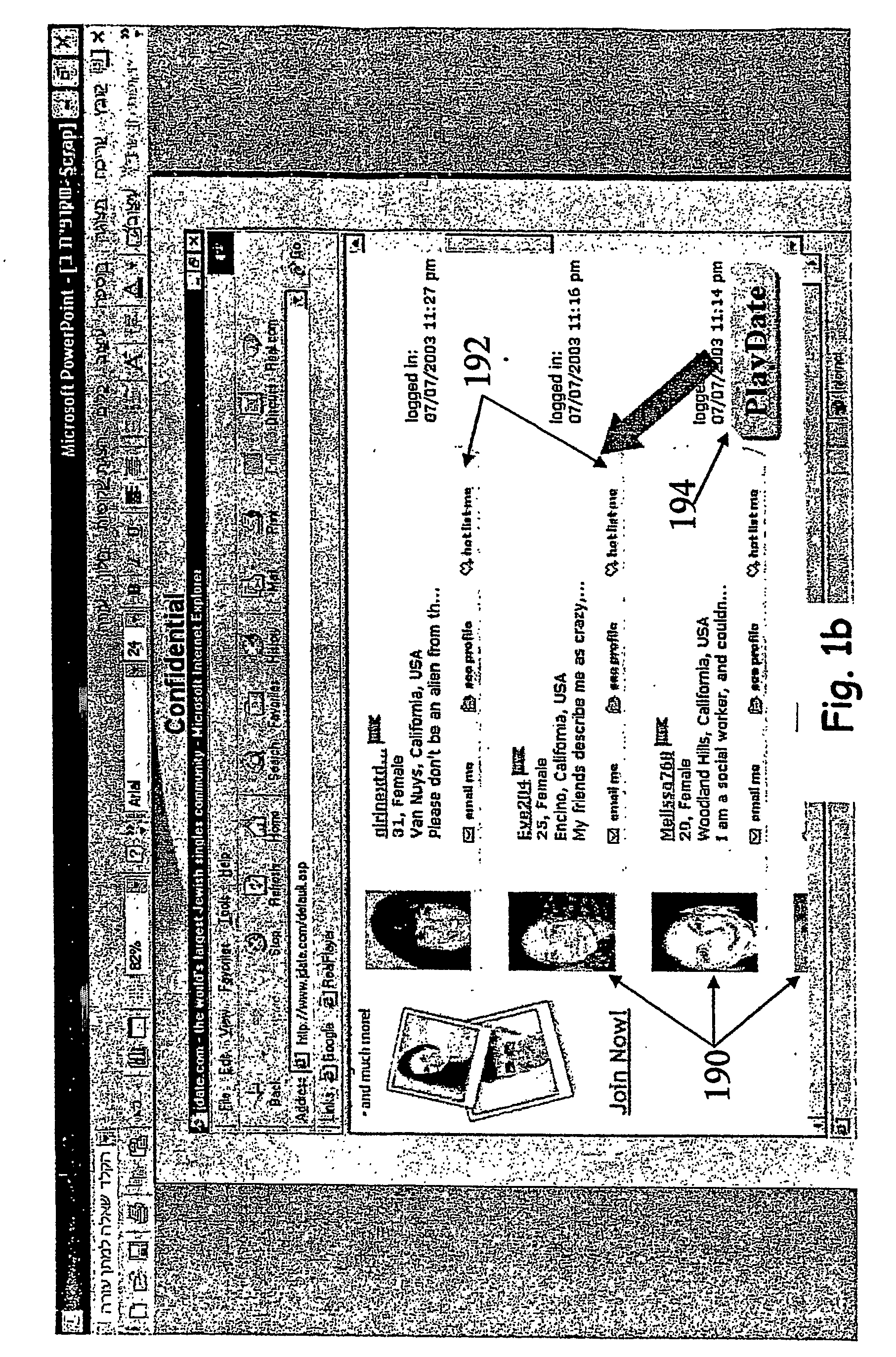 Method and system for communication between parties