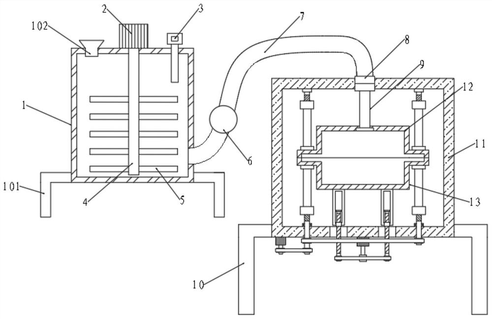 Rapid cooling and demolding device for steel casting