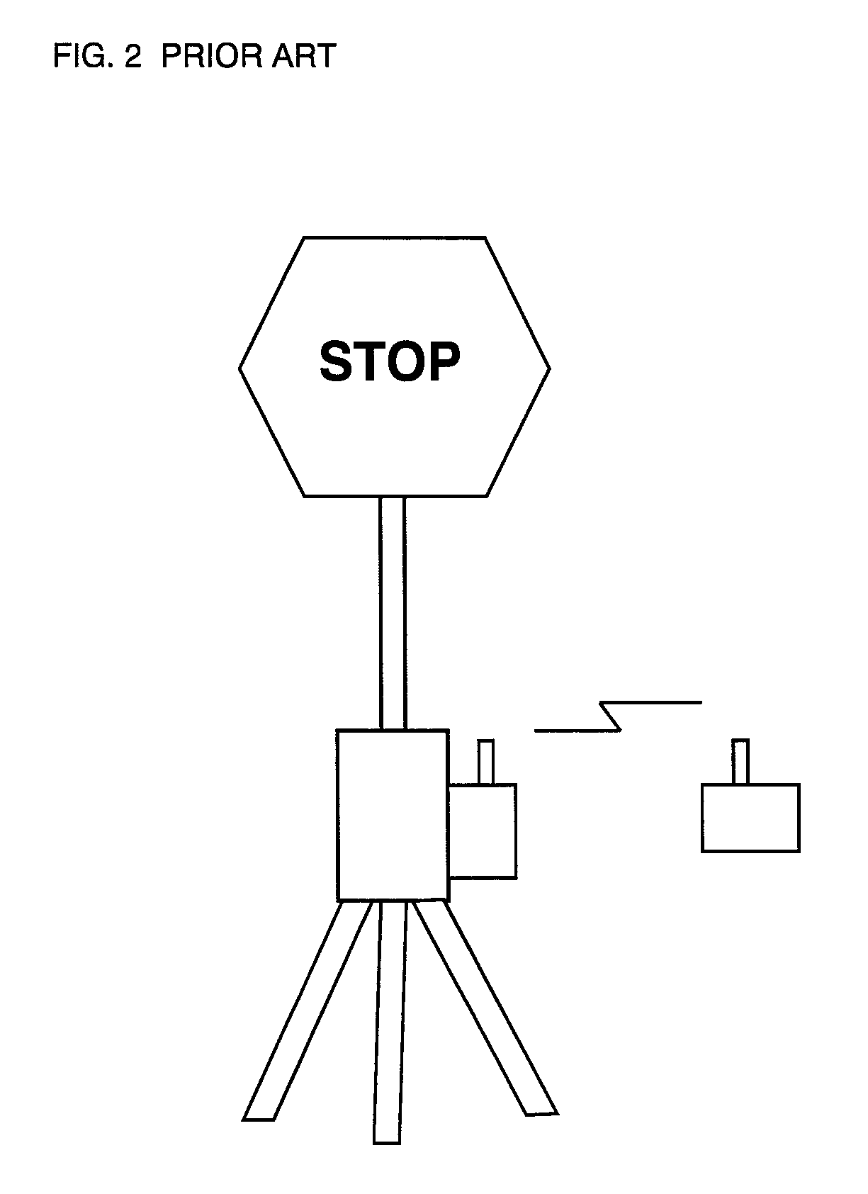 Remote controlled mobile traffic control system and method